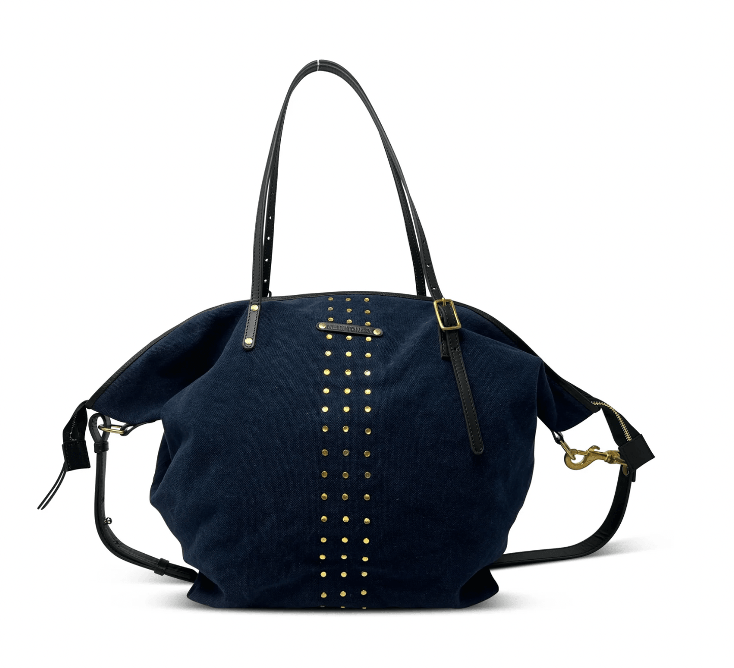 Valentino Indigo Blue Leather Studded Rockstud Mini Crossbody Bag