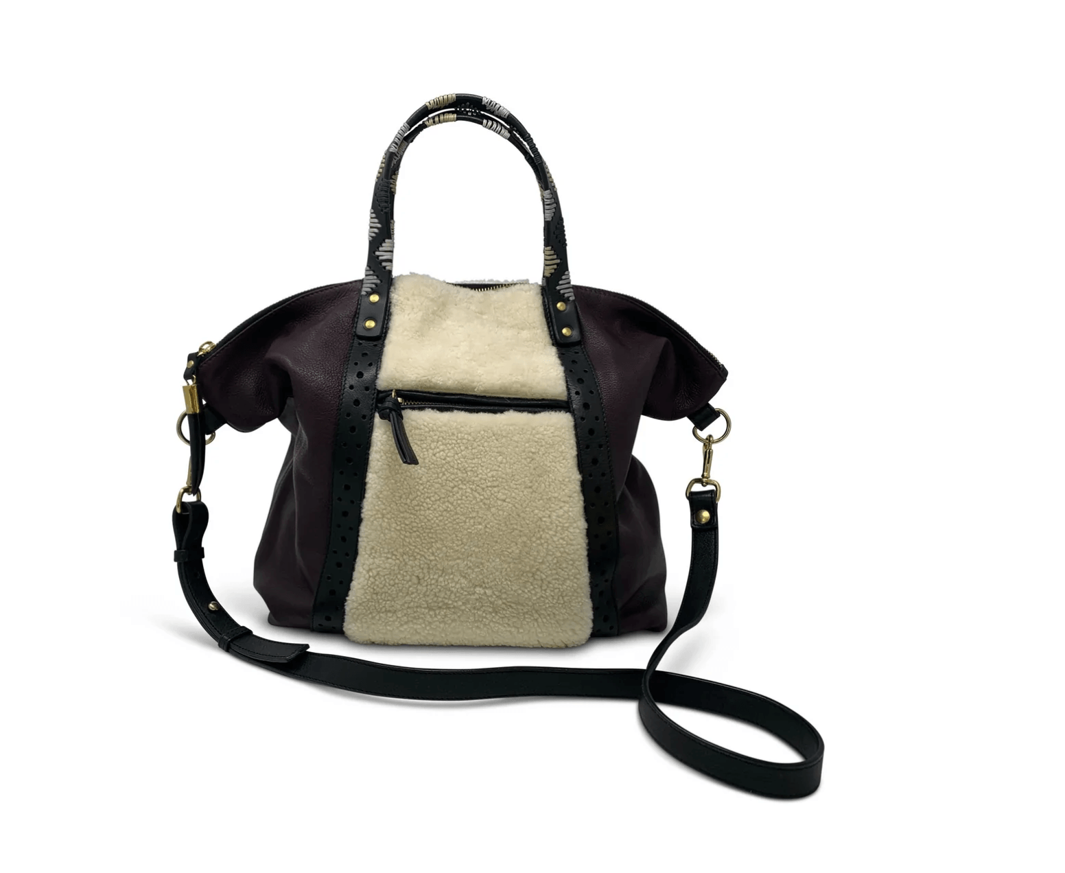 The Row Black Leather Dylan Bag