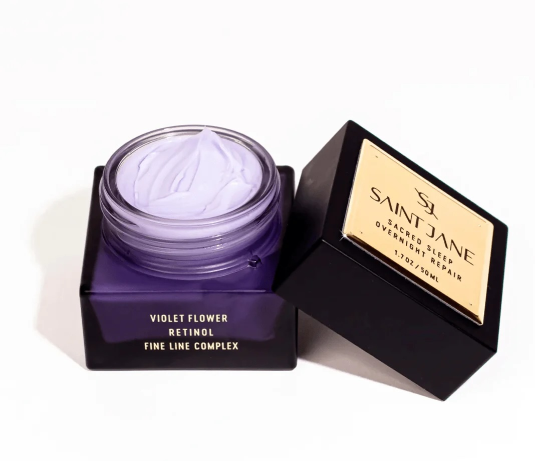 Violet Flower Retinol Cream from Saint Jane