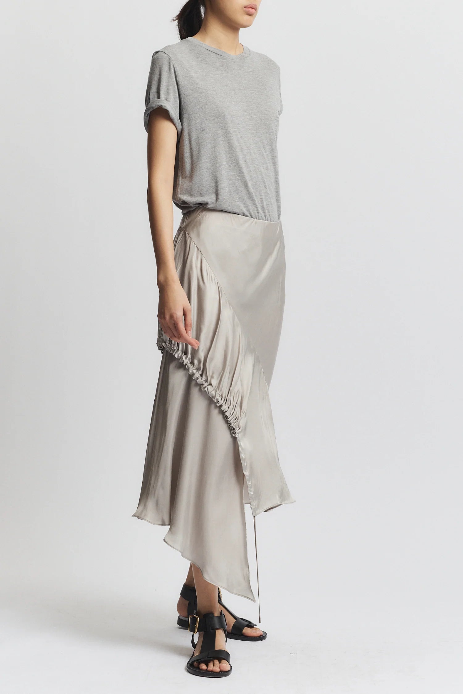 Kalani Asymmetric Skirt by Saint Art