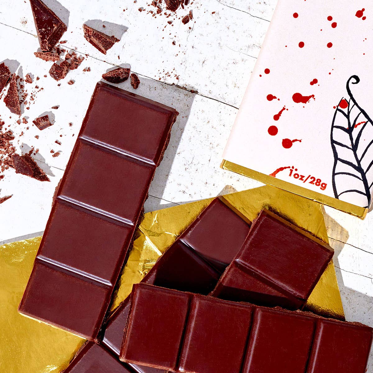 Valentines 2025 1oz Sea Salt Chocolate Bar