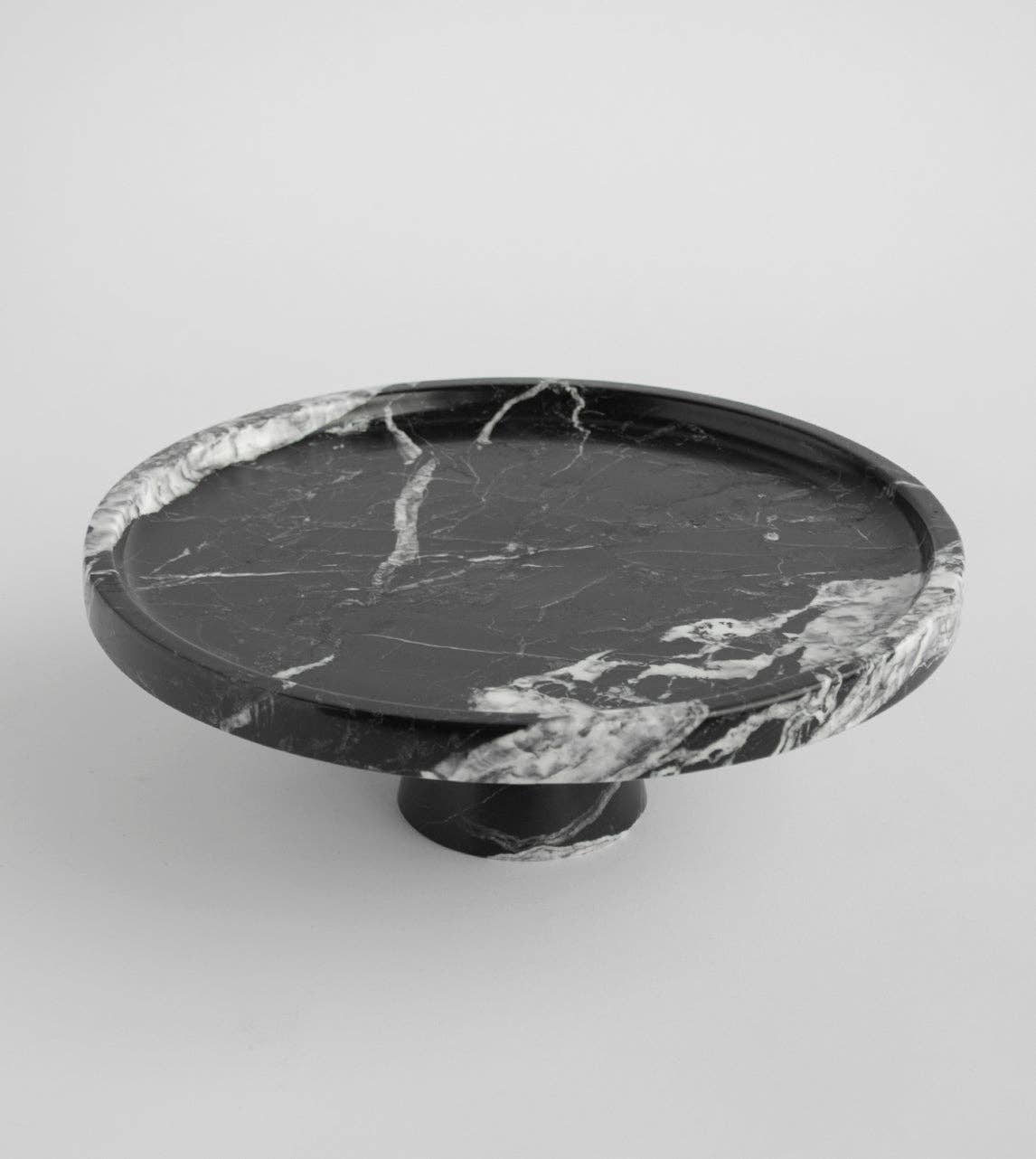 BLACK MARBLE CAKE STAND