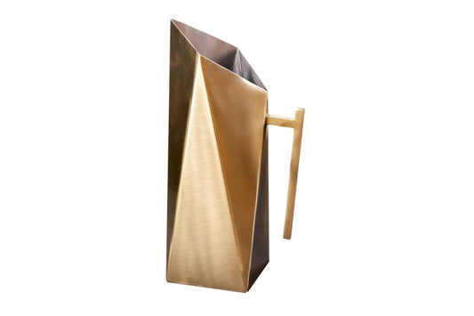 Rhombus Gold Stainless Steel Pitcher