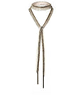 1K001 Long Necklace in Nude by Marie Laure Chamorel