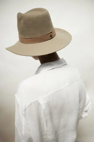 Ross Hat in Clay by Janessa Leoné