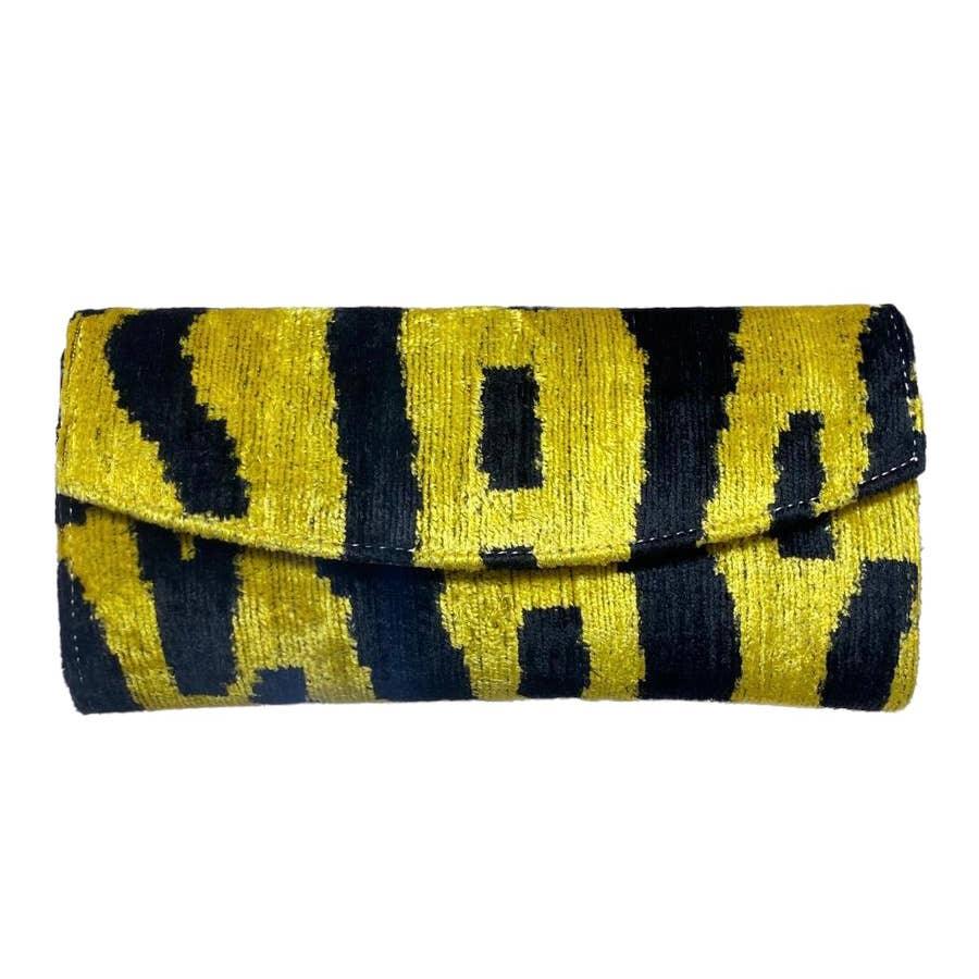 Ikat Structured Clutch