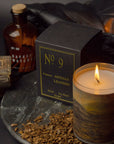 No 9 Artisan Leather Candle