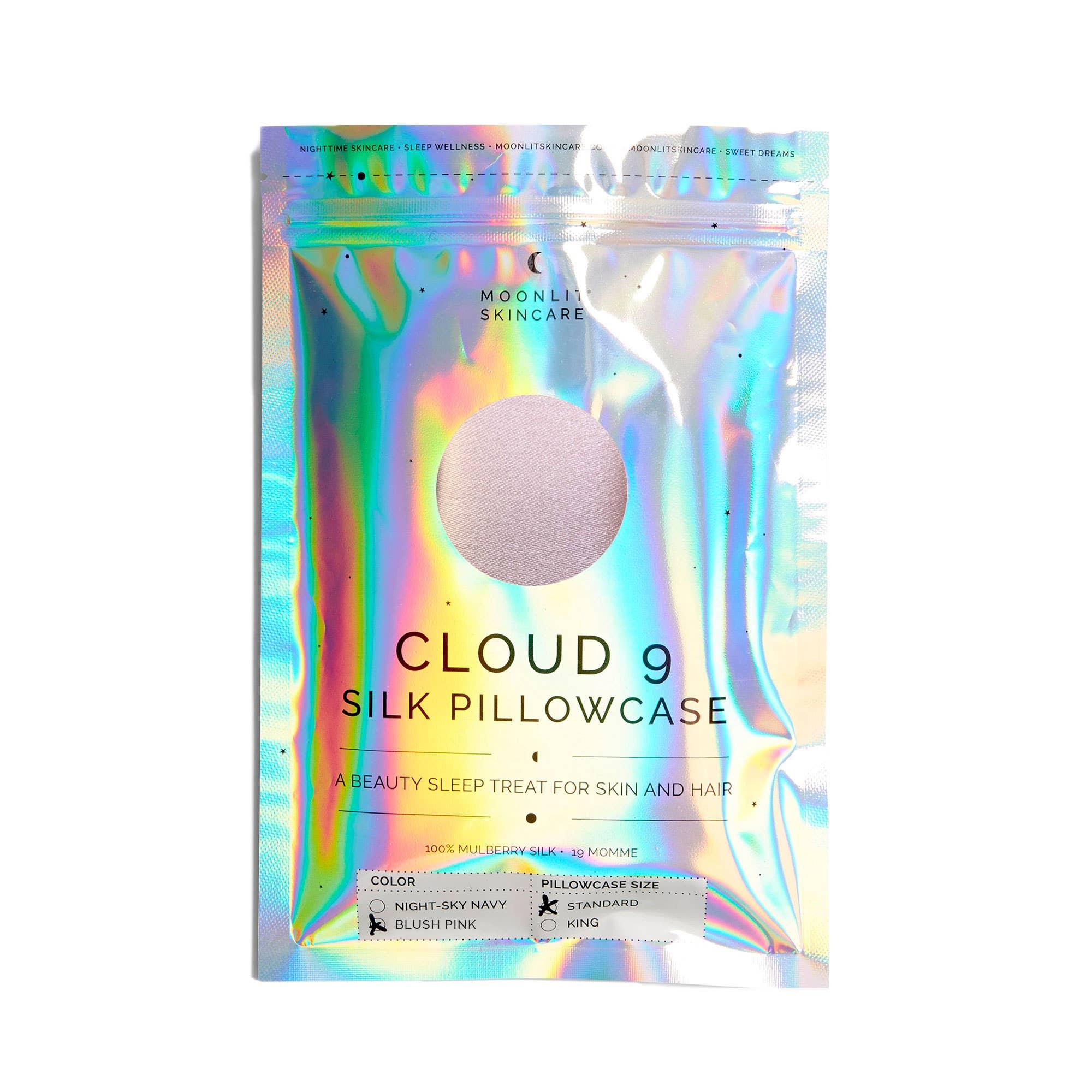 Cloud 9 Silk Pillowcase - BLUSH PINK - Haven