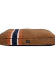 Shinola Pet Rectangular Pet Napper Dog Bed in Brown