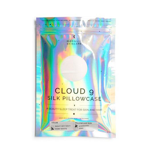 Cloud 9 Silk Pillowcase - IVORY WHITE