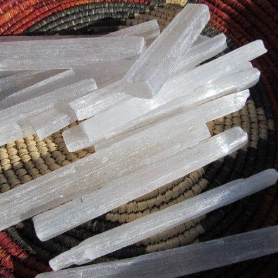 Selenite Stick Wand