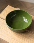 Handmade Porcelain Salad Serving Bowl Green - Haven