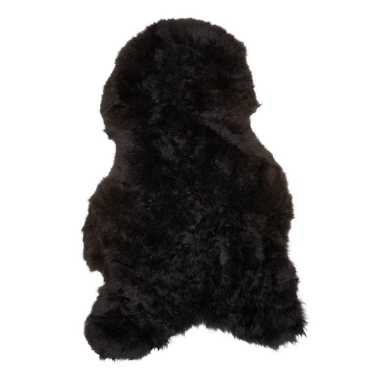 Black Icelandic Sheep Shorn Rug