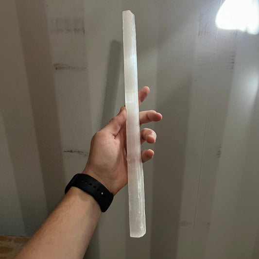 Selenite Wand Large