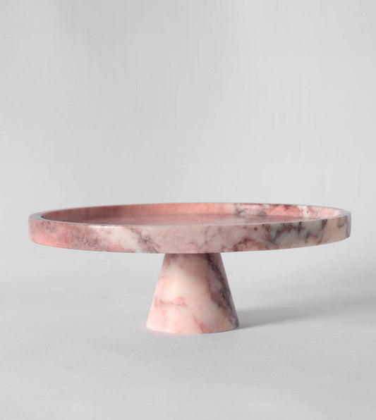 PINK MARBLE CAKE STAND