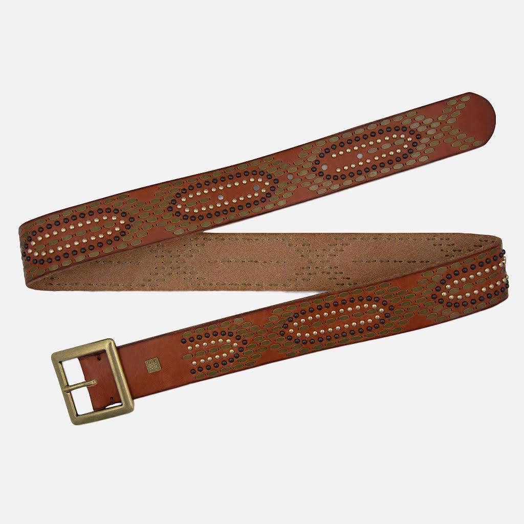 Daya | Studded Leather Belt