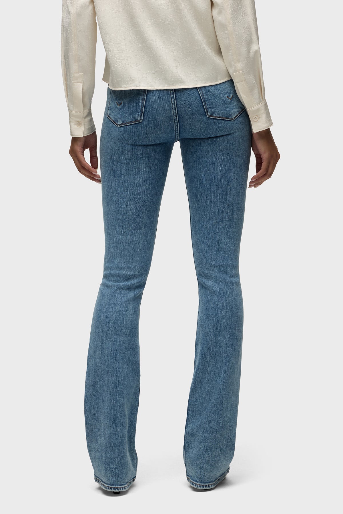 Barbara High-Rise Bootcut Jeans by Hudson