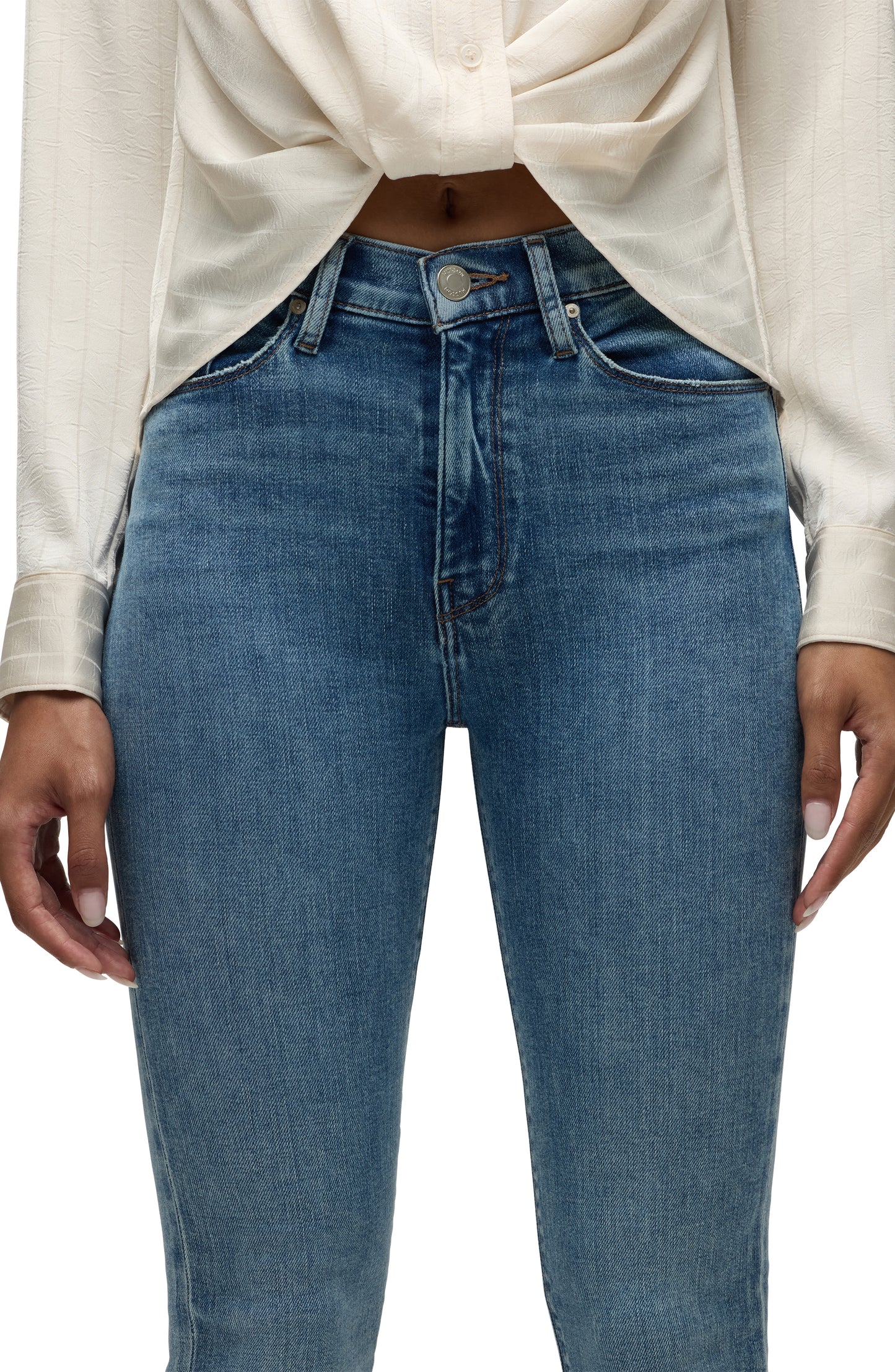 Barbara High-Rise Bootcut Jeans by Hudson