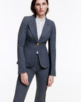 Patch Pocket Tux Stripe Blazer by Smythe