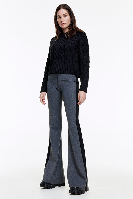 Tux Stripe Bootcut Pant By Smythe