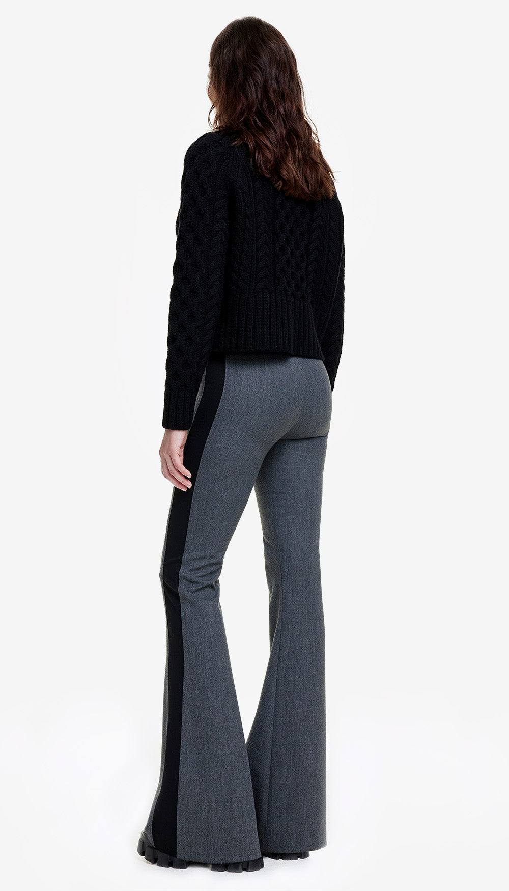 Tux Stripe Bootcut Pant By Smythe