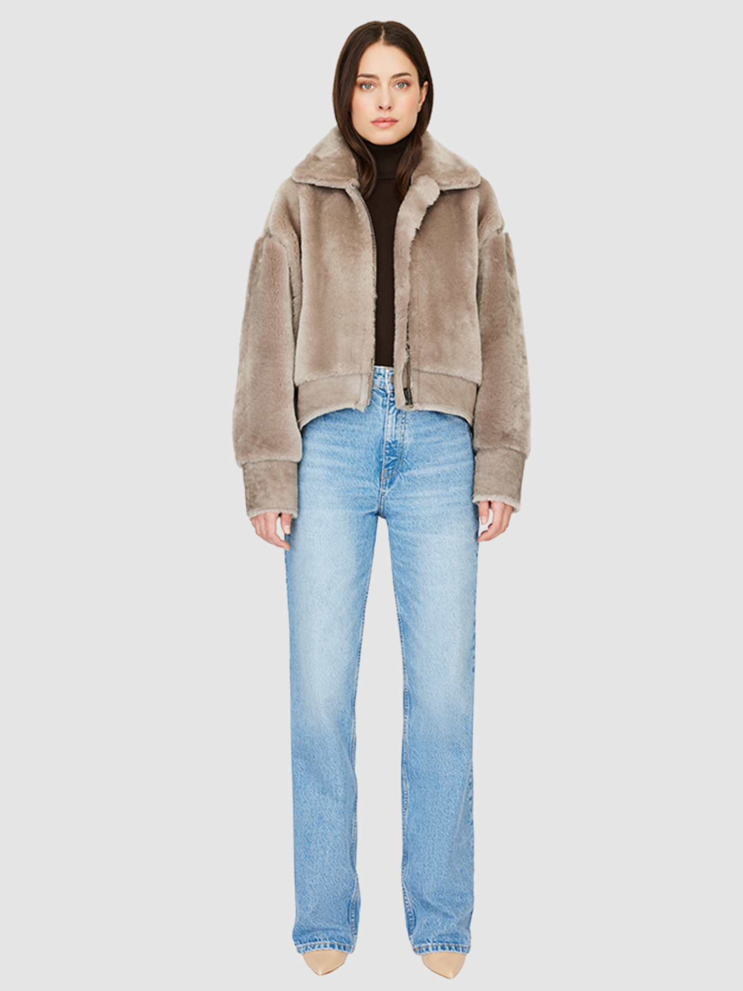 Gaia Shearling Coat by HiSO