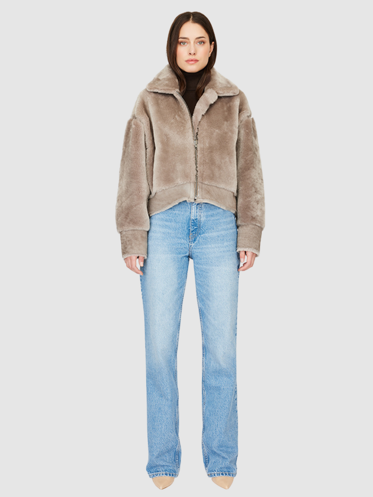 Gaia Shearling Coat by HiSO