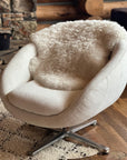 Single Sheepskin Throw - Long Hair White - Haven