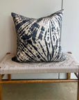 Black Spider Web Pillow by Michelle Jonas