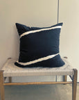 White Lines Pillow by Michelle Jonas