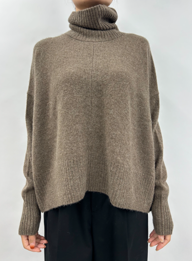 High Neck Alpaca Sweater by C.T. Plage