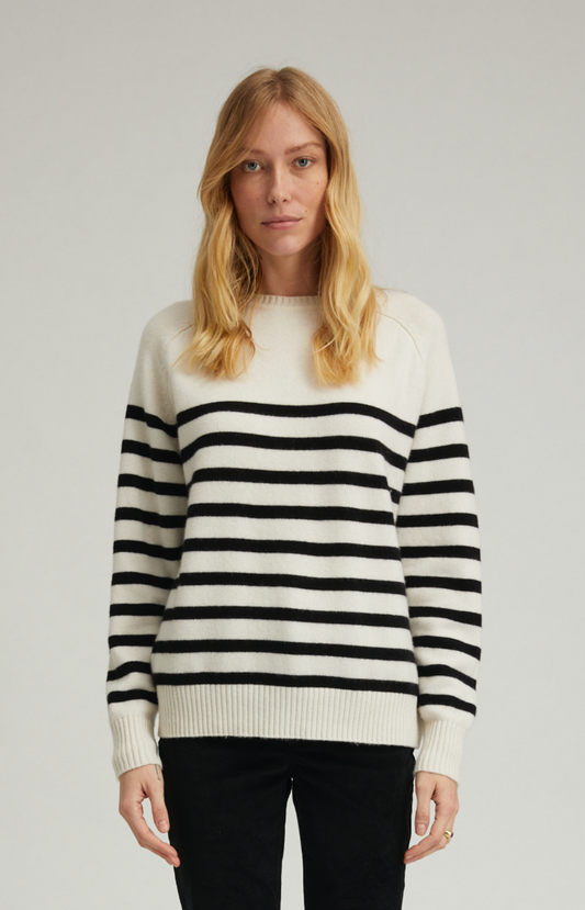 Classic Striped Crewneck by SPRWMN