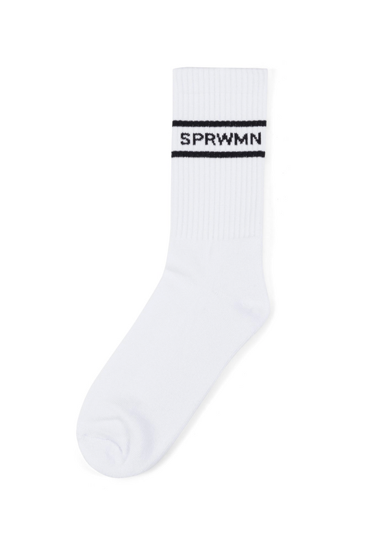 Logo Crew Socks by SPRWMN