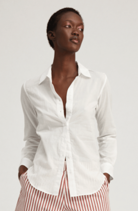Fitted White Button Up by SPRWMN - Haven