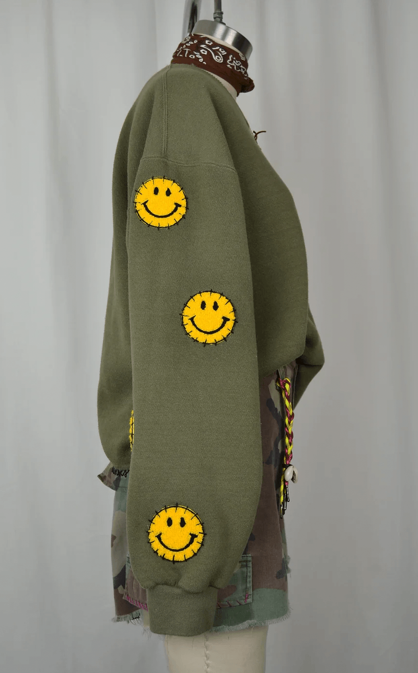 Good Vibes USMC Sweatshirt by Rank and Sugar - Haven