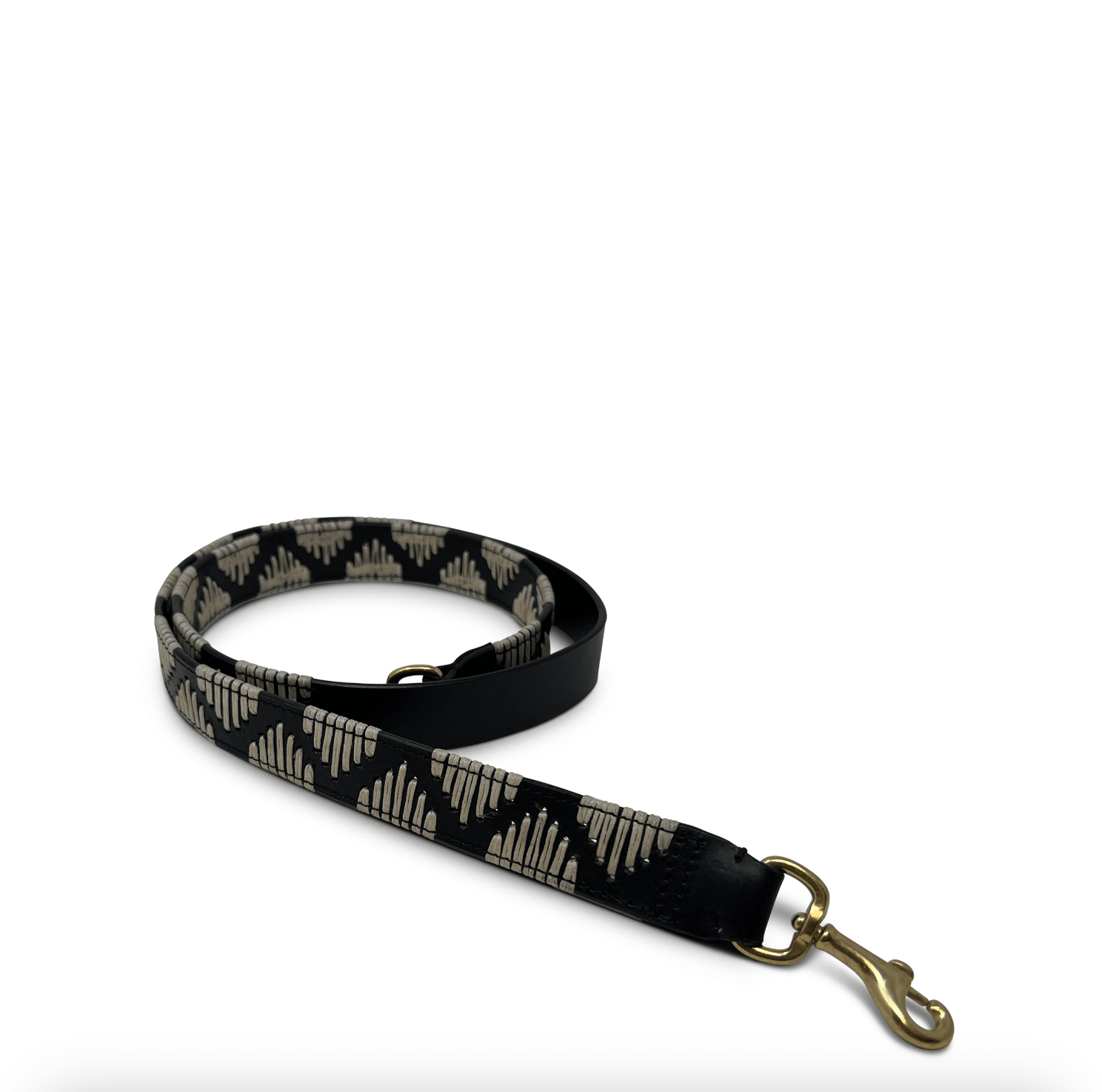 Wrap Embroidered Black &amp; White Strap by Kempton &amp; Co. - Haven