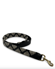 Wrap Embroidered Black & White Strap by Kempton & Co. - Haven