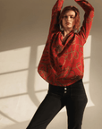 Daria Blouse in Palermo by Catherine Gee - Haven