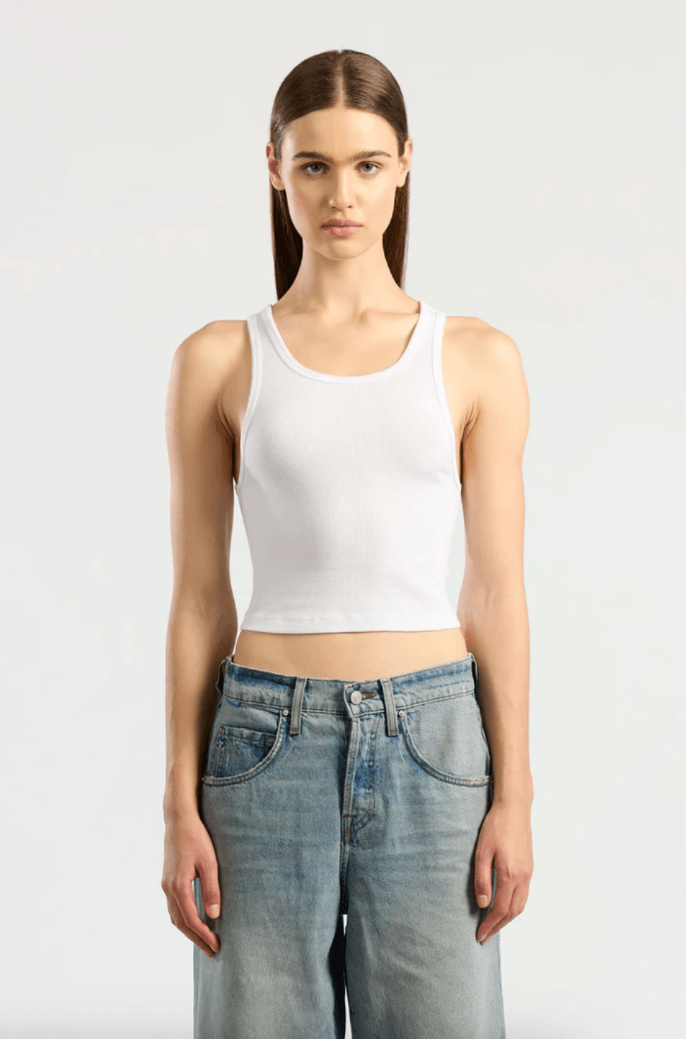 Verona Crop Tank by Cotton Citizen - Haven