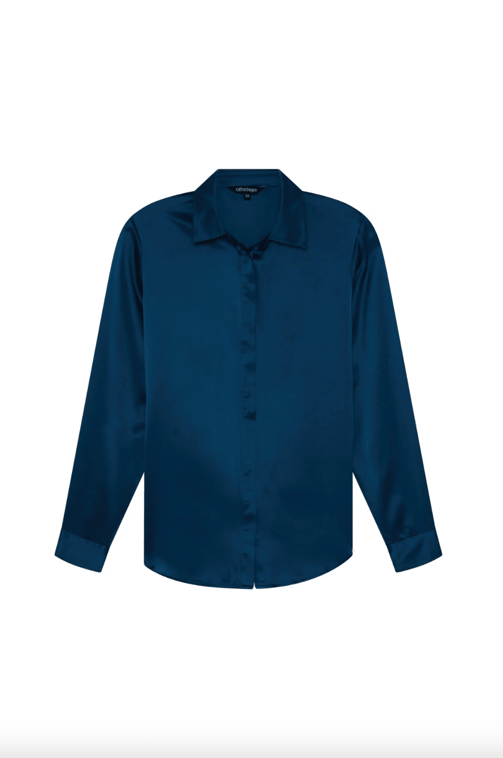 Sophie Blouse in Cerulean Blue by Catherine Gee - Haven