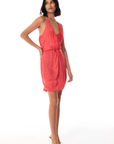 Saturn Mini Dress in Strawberry by YFB Clothing - Haven