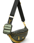 Sister Sling Bag in Pearl Olive/Gold by Think Royln