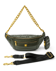 Sister Sling Bag in Pearl Olive/Gold by Think Royln