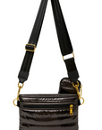 Downtown Crossbody in Pearl Pyrite by Think Royln