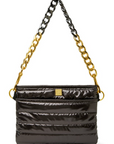 Downtown Crossbody in Pearl Pyrite by Think Royln