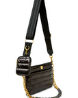 Downtown Crossbody in Pearl Pyrite by Think Royln