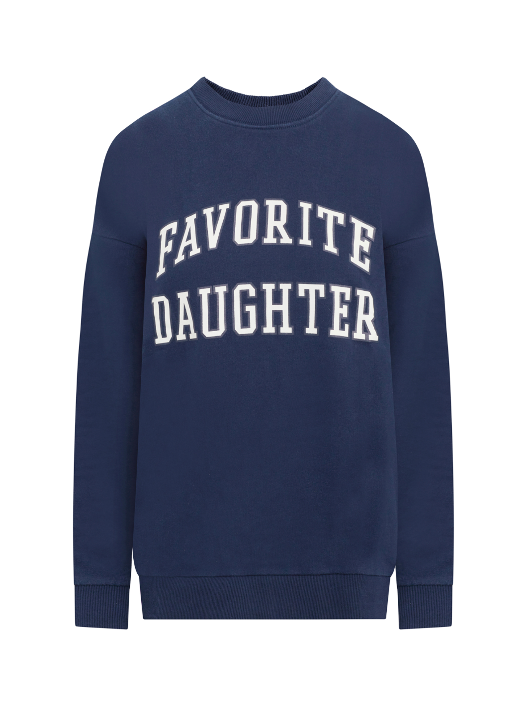 The Collegiate Sweatshirt in Navy by Favorite Daughter