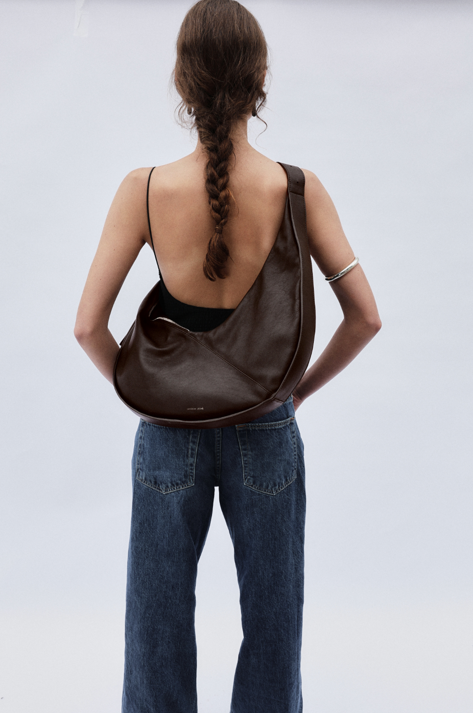 Bowe Bag in Brown by Janessa Leone