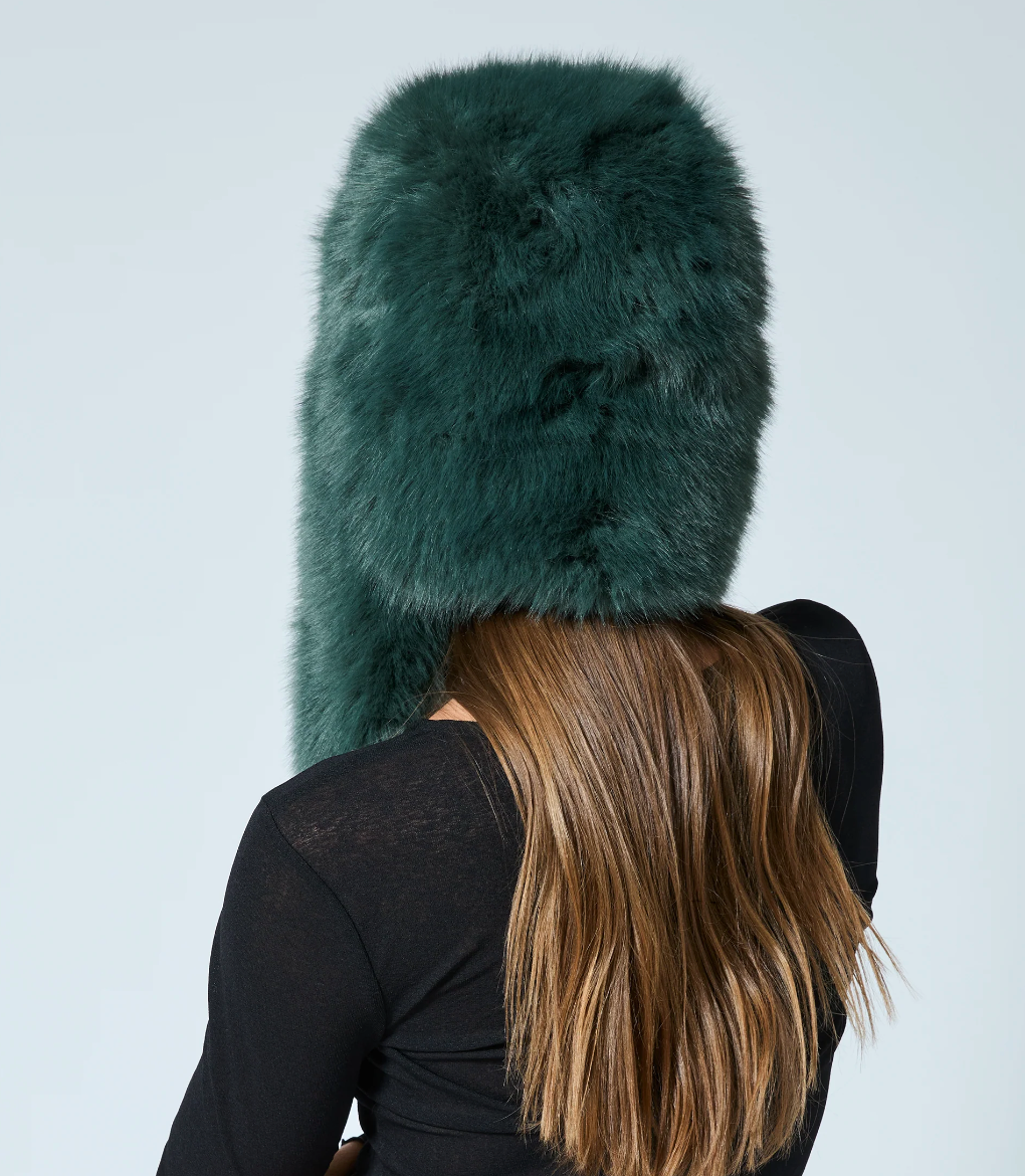 Lauren Fox Faux Fur Trapper Hat by Adrienne Landau