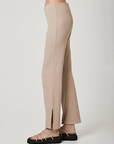 High Waisted Slit Pant by Lanston